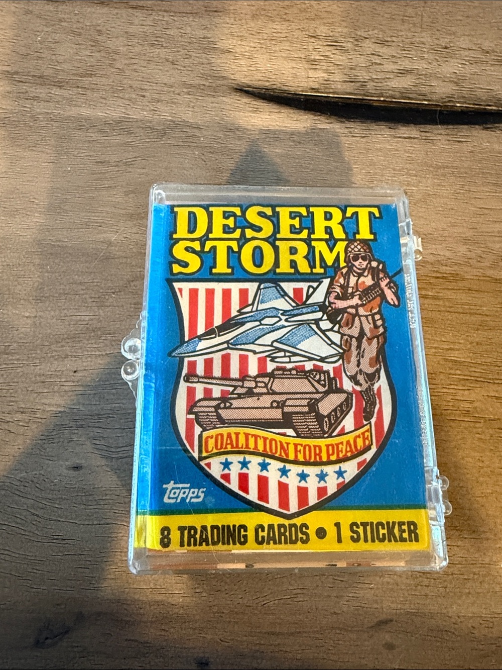 1991 Topps Desert Storm "Coalition for Peace" 88 card complete set
